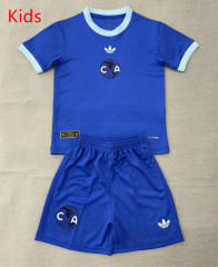 26-27 Anniversary Edition Club America Blue Kids/Youth Soccer Uniform-AY