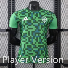 (S-3XL) Player Version 26-27 Al Ahli Saudi Green Thailand Training Soccer Jersey AAA-888