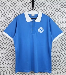Retro Version 65-66 Napoli Home Blue Thailand Soccer Jersey AAA-3257