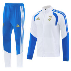 26-27 Juventus FC White Thailand Soccer Jacket Uniform-LH