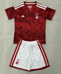 26-27 Nottingham Forest Home Red Soccer Uniform-AY