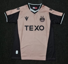(S-4XL) 26-27 Aberdeen 2nd Away Pink Thailand Soccer Jersey AAA-6032