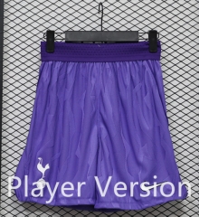 Player Version 26-27 Tottenham Hotspur 2nd Away Purple Thailand Soccer Shorts-888