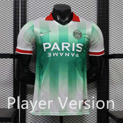 (S-3XL) Player Version 26-27 Casual Version PSG Green Thailand Soccer Jersey AAA-888