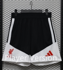 (S-3XL) Player Version 26-27 Liverpool Black Thailand Soccer Shorts AAA-888