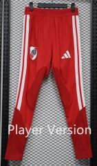 (S-3XL) Player Version 26-27 CA River Plate Red Thailand Soccer Long Pants-888