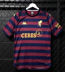 26-27 Genoa CFC 2nd Away Red&Blue Thailand Soccer Jersey AAA-6156