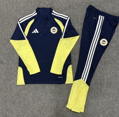 (S-3XL) 26-27 Fenerbahçe SK Royal Blue Thailand Soccer Tracksuit-2483