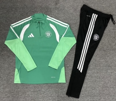(S-3XL) 26-27 Celtic Green Thailand Soccer Tracksuit-2483