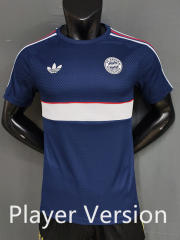 (S-3XL) Player Version 26-27 Retro Version Bayern München Royal Blue Thailand Soccer Jersey AAA-9926