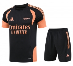 26-27 Arsenal Black Thailand Soccer Training Uniform-418