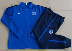 26-27 Inter Milan Color Blue Thailand Soccer Jacket Uniform-815