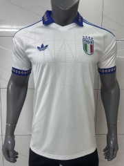 27-28 Italy Away White Thailand Soccer Jersey AAA-9809