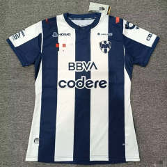 26-27 Monterrey Home Blue&White Thailand Women Soccer Jersey AAA-1905