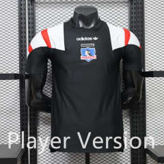 (S-3XL) Player Version 26-27 Retro Casual Version Colo-Colo Black Thailand Soccer Jersey AAA-888
