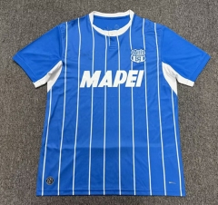 (S-4XL) 26-27 US Sassuolo Calcio  2nd Away Blue Thailand Soccer Jersey AAA-8025