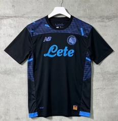 (S-4XL) 26-27 Atalanta BC 3rd Away Black Thailand Soccer Jersey AAA-6156