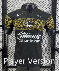 (S-4XL) Player Version 26-27 Deportivo Guadalajara 2nd Away Black Thailand Soccer Jersey AAA-5982