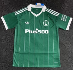 (S-4XL) 26-27 Legia Warszawa Away Green Thailand Soccer Jersey AAA-7035