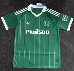 (S-4XL) 26-27 Legia Warszawa Away Green Thailand Soccer Jersey AAA-7035