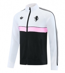 26-27 Juventus FC Black&White Thailand Soccer Jacket-LH