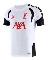 26-27 Liverpool White Thailand Training Soccer Jersey-418