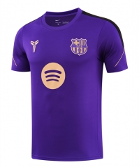 26-27 Barcelona Purple Thailand Soccer Training Jersey-418