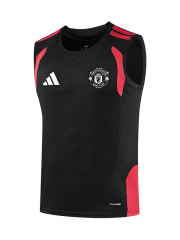 26-27 Manchester United Black Thailand Soccer Training Vest-418