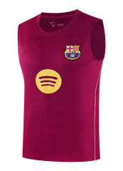 26-27 Barcelona Maroon Thailand Soccer Training Vest-418