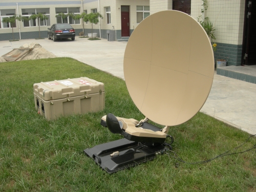 Alignsat 1.2m Auto Flyaway Antenna