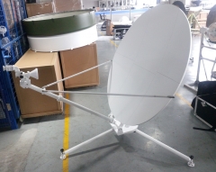 Alignsat 1.2m Ku Band Carbon Fiber Manual Flyaway Antenna