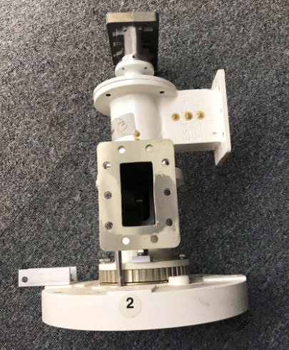 4 Port C/Ku Band Extended Frequency Motorized Feed for prime focus antennas