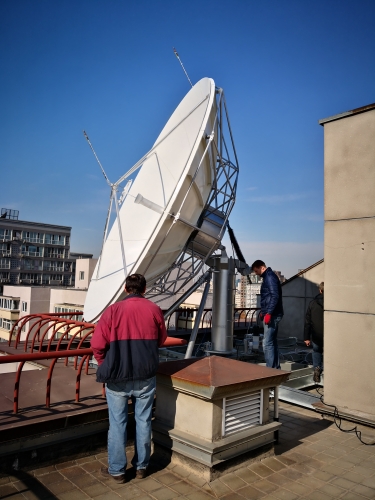 4.5M Antenna Project for Foreign XX Embassy In Beijing