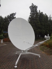 2.4Meter Aluminum Manual Flyaway Antenna Project