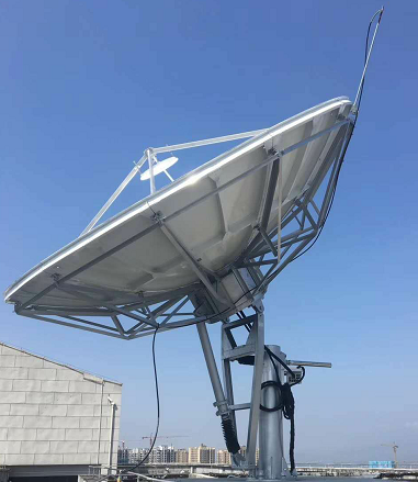 Alignsat 3.7m Ku Band Manual Antenna Project Completed Successfully!
