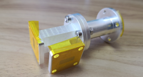 Ka Band 2 port Circular Polarization Receive Only Diplexer