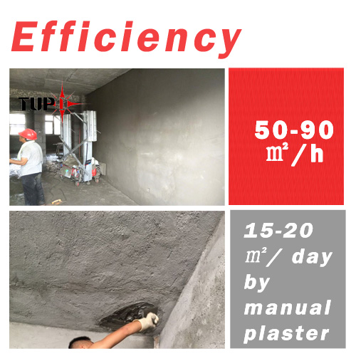 Cement Plastering Machine Fast Rendering machine for wall