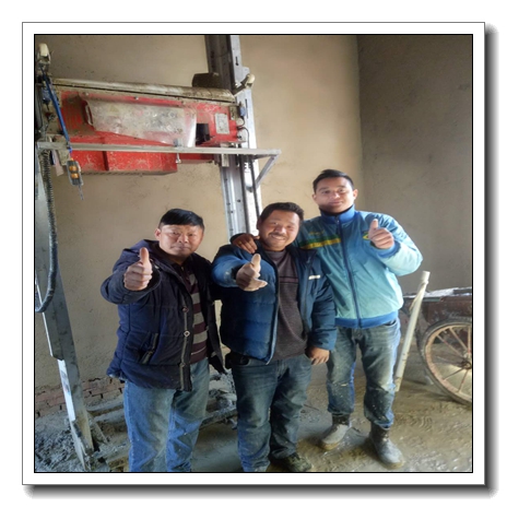 #New design# TUPO 9 Auto Cement Sand Plaster Machine New Generation Wall Plastering Machine