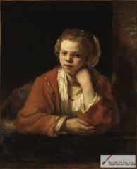 Young Girl at the Window, 1654