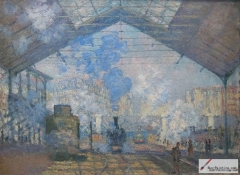 La Gare Saint-Lazare, 1877,