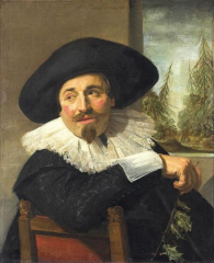 Portrait of Isaac Abrahamsz Massa