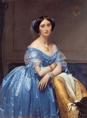 Albert de Broglie, née Joséphine-Eléonore-Marie-Pauline de Galard de Brassac de Béarn, 1853