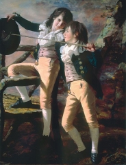 Portrait of James and John Lee Allen, early 1790s