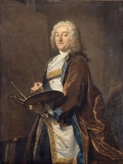Portrait of Jean-Francois de Troy by Joseph Aved, 1734