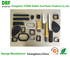 Silicone Foam Rubber Sheet With Aluminium Foil On