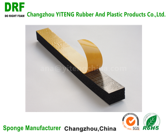 NBR/PVC thermal insulation rubber foam sheets and tubes