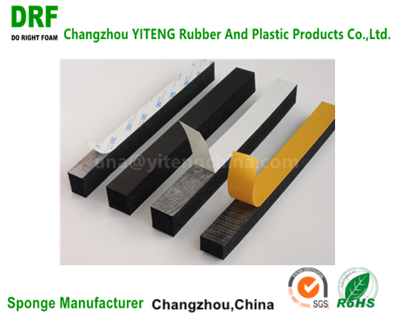 NBR/PVC foam handle rubber tube extrusion profile