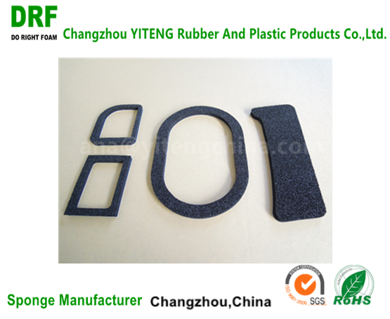 Water resistant NBR rubber gasket and air seal