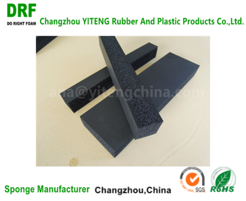 NBR/PVC B1 grade foam rubber sheet