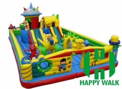 Outdoor Themed Inflatable Amusement Park for Children